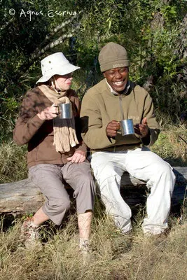 Pause café, Djuma - Afrique du Sud, mai 2010