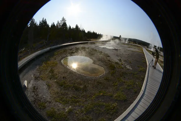 Parc de Yellowstone, Etats-Unis, Août 2013