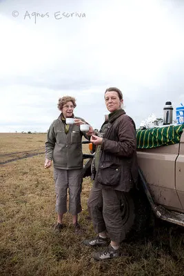 Pause café matinale - Masaï Mara, Kenya - février 2011