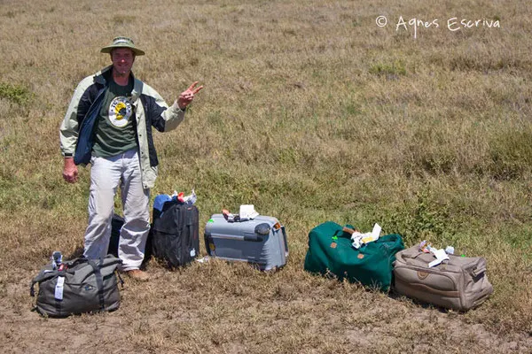 Les bagages arrivent 5 jours après nous... - Tanzanie février 2008
