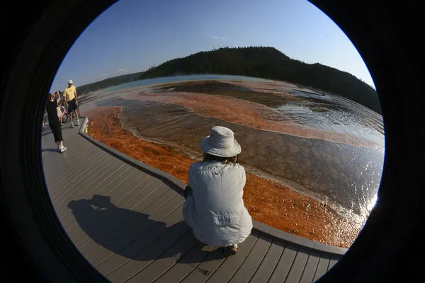 Parc de Yellowstone, Etats-Unis, Août 2013