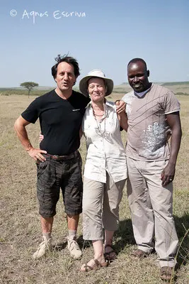 Avec Tony et Simon - Masaï Mara, Kenya - février 2011