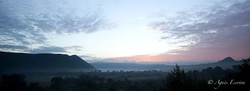 Lever de soleil sur Soysambu