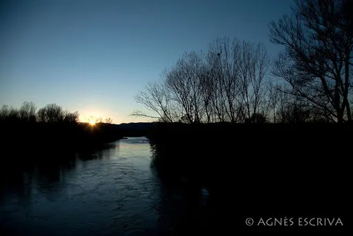 L'Allier vers l'ouest - Nonette - automne 2010